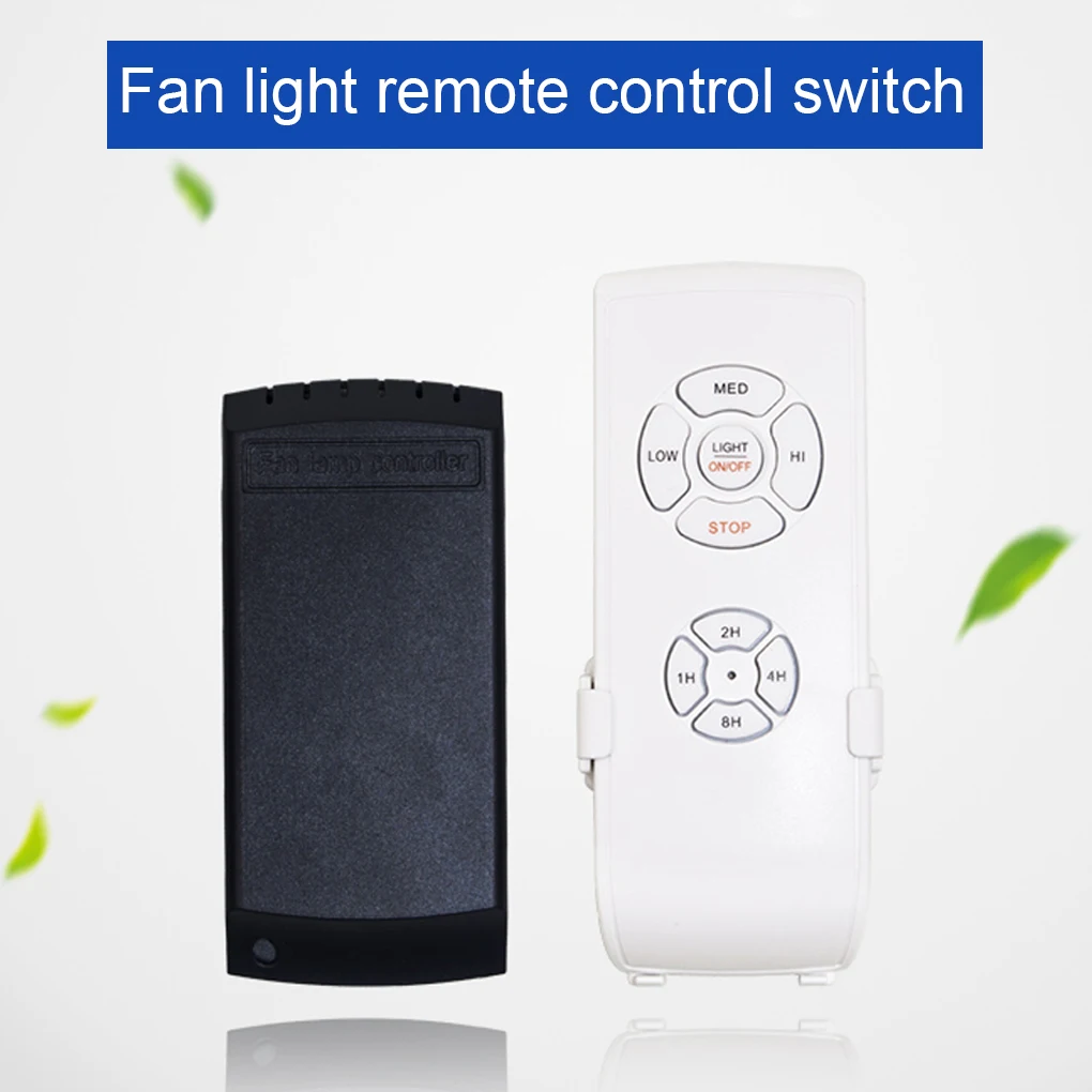 110 220V Universele Plafondventilator Lamp Afstandsbediening Plastic Draadloze Ventilatoren Licht Schakelaar Draagbare Ontvanger Signaal Ontvangers 220V
