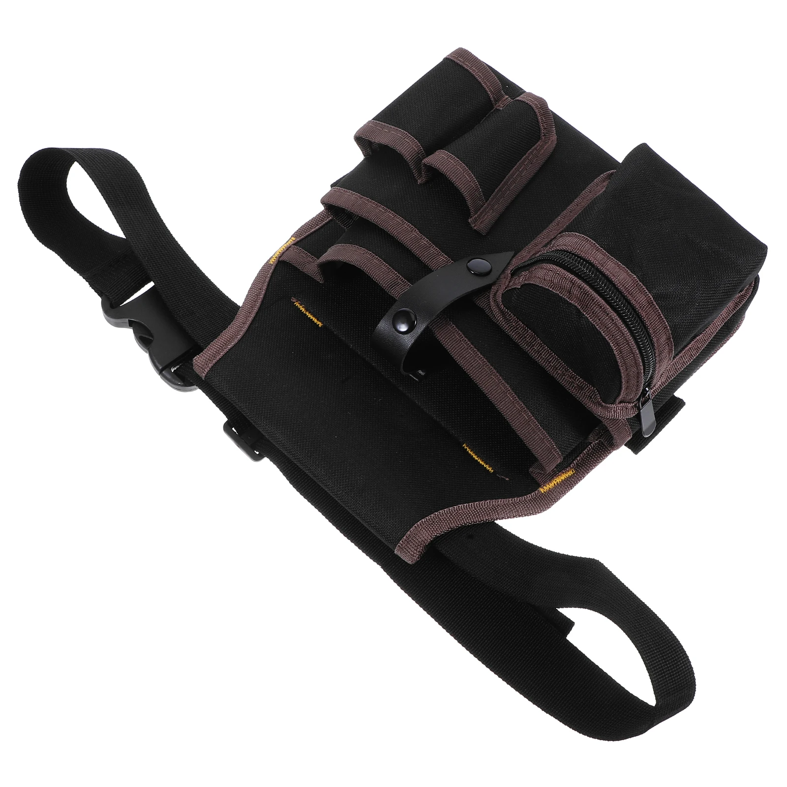 

Premium Electrician Tool Pack Thickened Fabric Wear Resistant Storage Holder for Tools Coffee Electrician Tool Bag