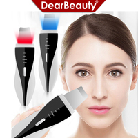 Ultrasonic Skin Scrubber Face Spatula Facial Skin Exfoliator Scraper and Blackhead Remover Pore Cleaner Facial Deep Cleansing
