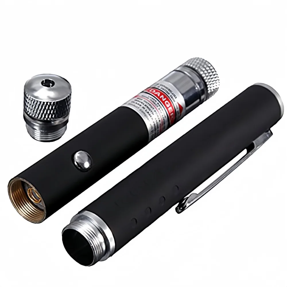(Do not provide batteries) Green Red Laser Pointer Teaching Tool Pet Automatic Cat Toys Laser Focus Lazer Pen Combination
