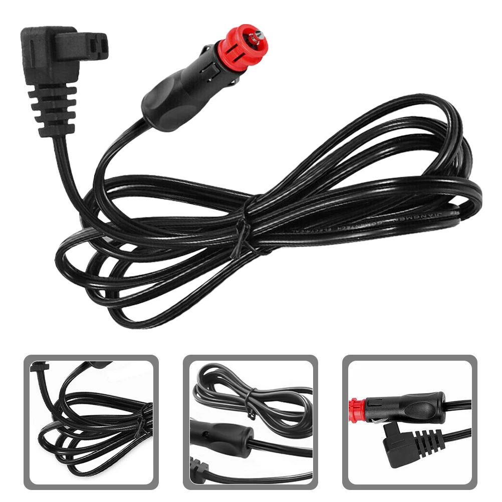 

Car Mini Refrigerator Compressor Power Cord s German Red Head Cigarette Lighter Plug Cable Adapter For Durable Rubber Car Fridge