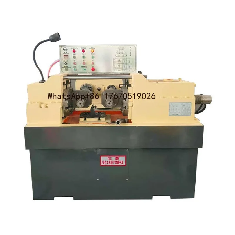 2026-Screw Bolt Making Machine Round Steel Bar Rolling Machine Screw Processing Machinary Hydraulic Rebar Thread Rolling Machine