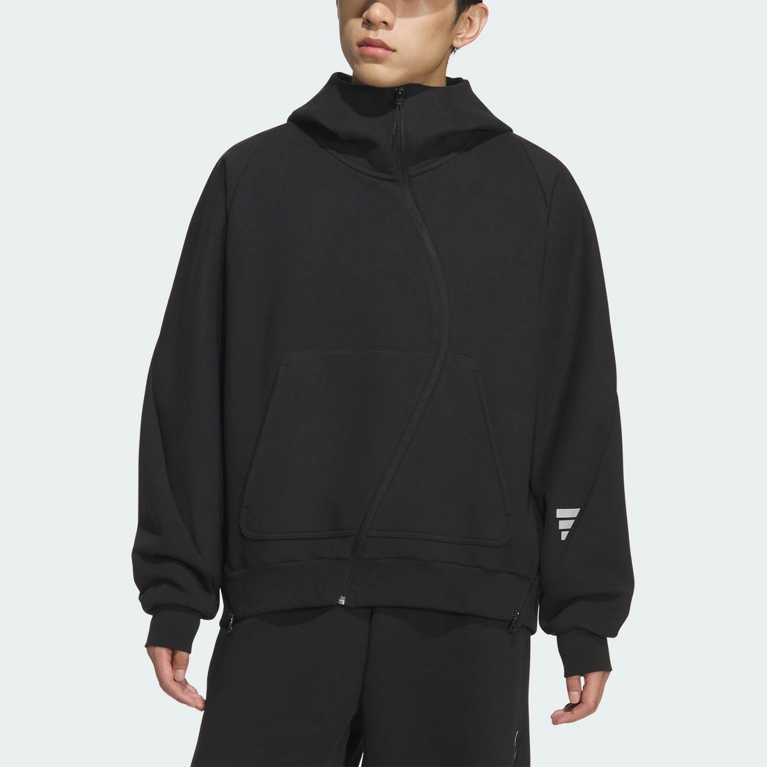 

Оригинальная трикотажная куртка Adidas FOS KNIT JACKET для мужчин, свободного кроя, KC0168