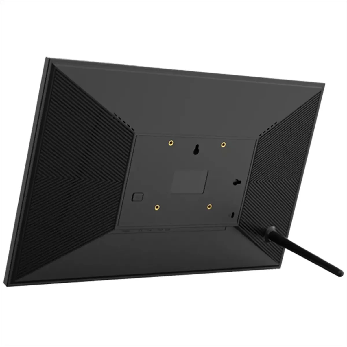 AABFK Frameo إطار صور رقمي إلكتروني 15.6 بوصة 1920x1080 IPS FHD شاشة لمس 32 جيجابايت تخزين تلقائي مع قابس أمريكي أسود