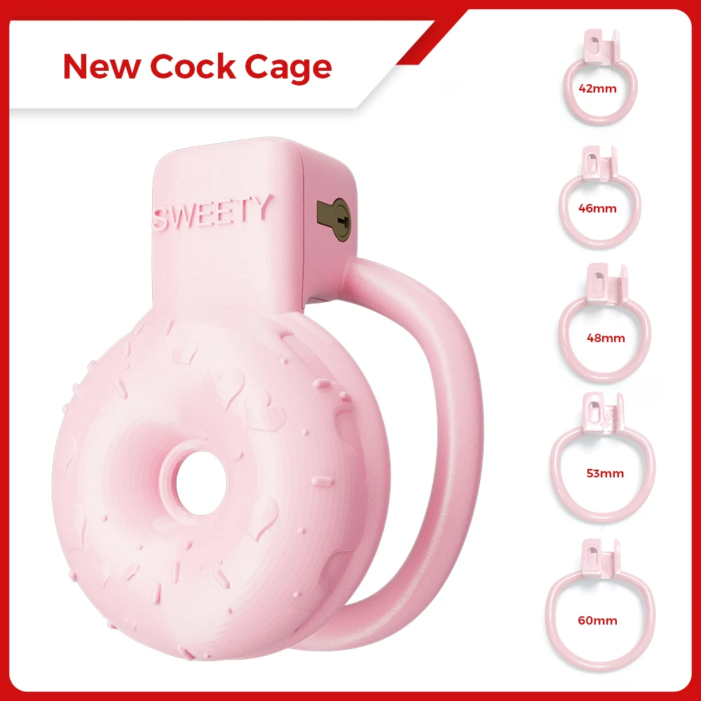 Pink SWEETY Donut Chastity Cage: A Real-World Review for First-Time Users