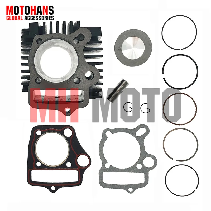 

C100 ECO100 BIZ100 BIZ105 WAVE105 50MM SINGLE CLUTCH CYLINDER AND PISTON KIT 4T 100CC ENGINE PARTS FOR CUBS MINI ATV POCKET BIKE