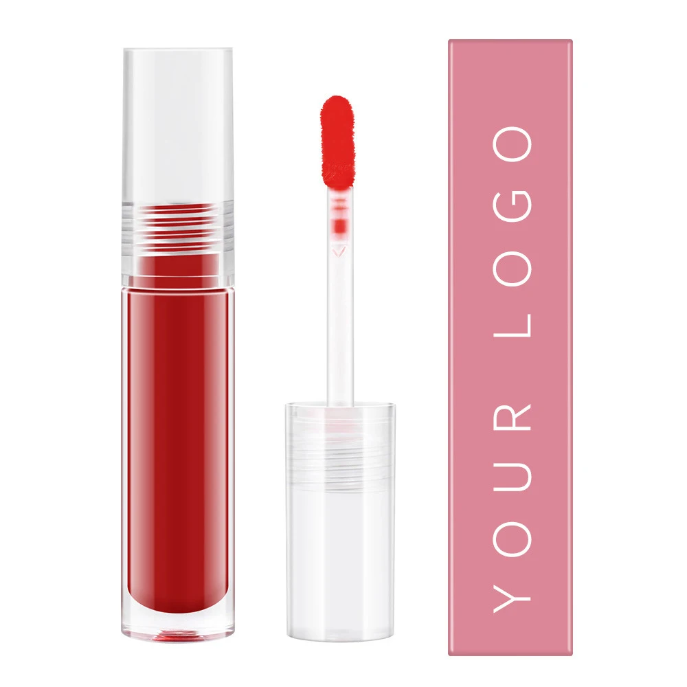 Custom Logo Private Label 4ml Crystal Jelly Glass Lip Gloss High Moisture Vegan Active Lip Gloss Wholesale Makeup Lip Oil