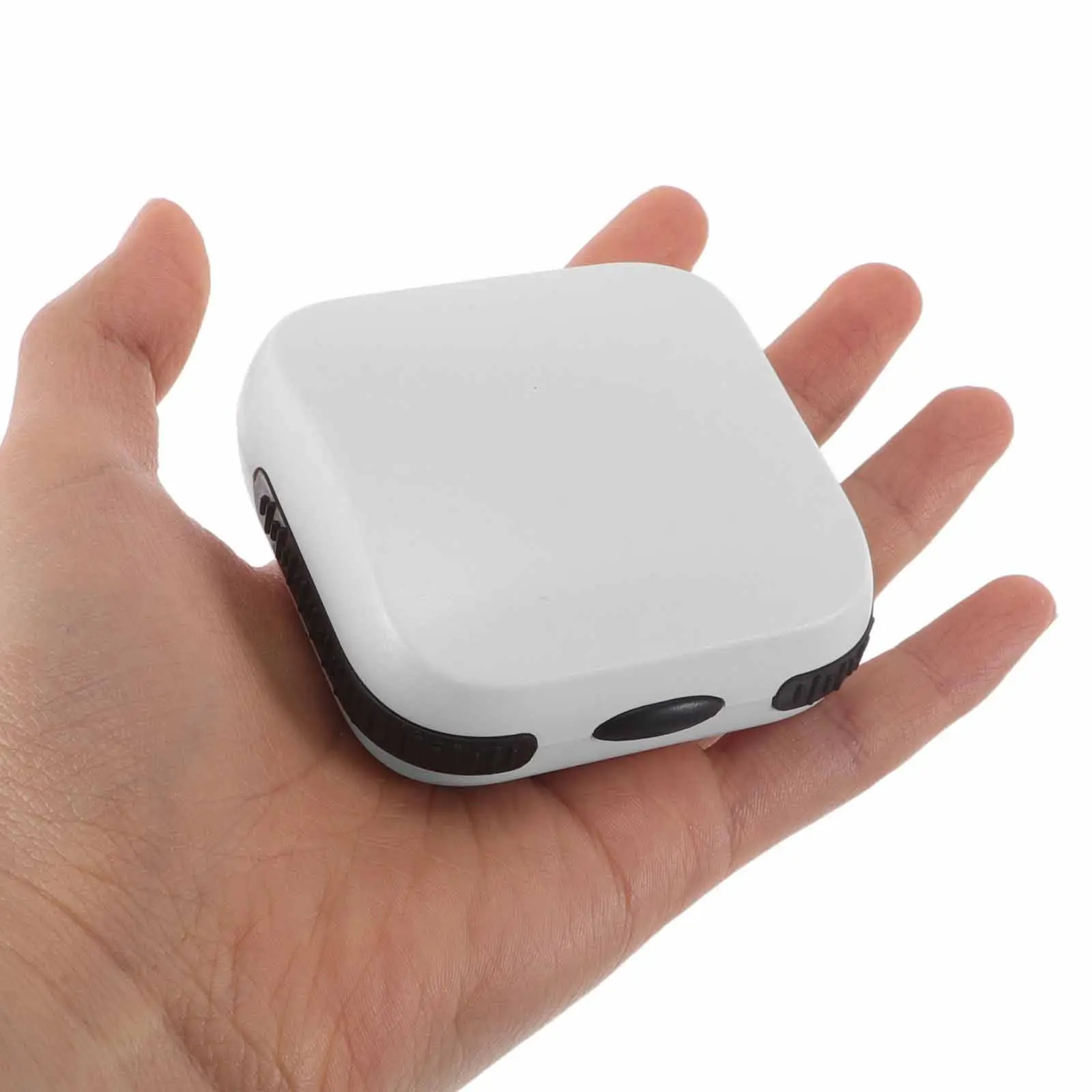 

Hearing Aid Storage Box Waterproof Dustproof Portable Case for Rechargeable Hearing Devices with Mirror Compact Design