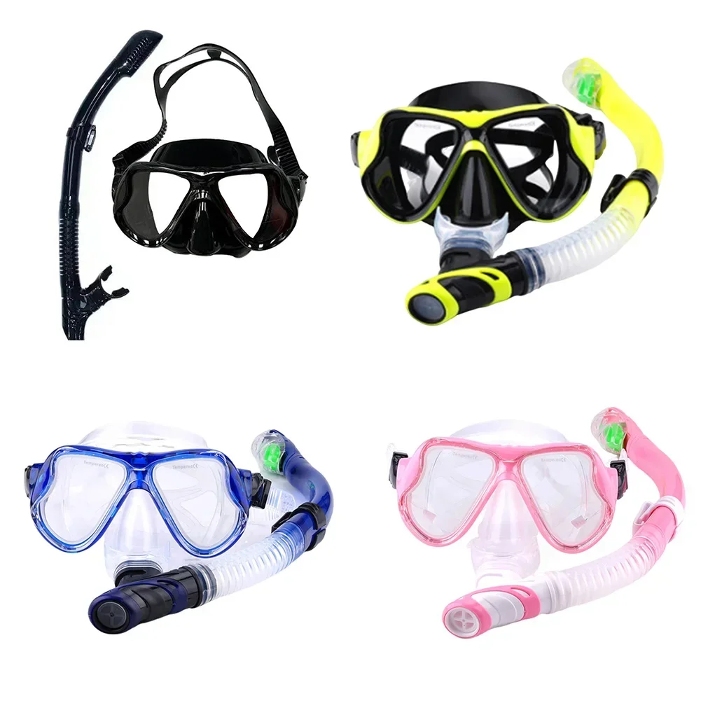 Diving Equipment Adult Snorkel Set Underwater Adventure Versatile Design Wear-Resistant Clear Vision Underwater