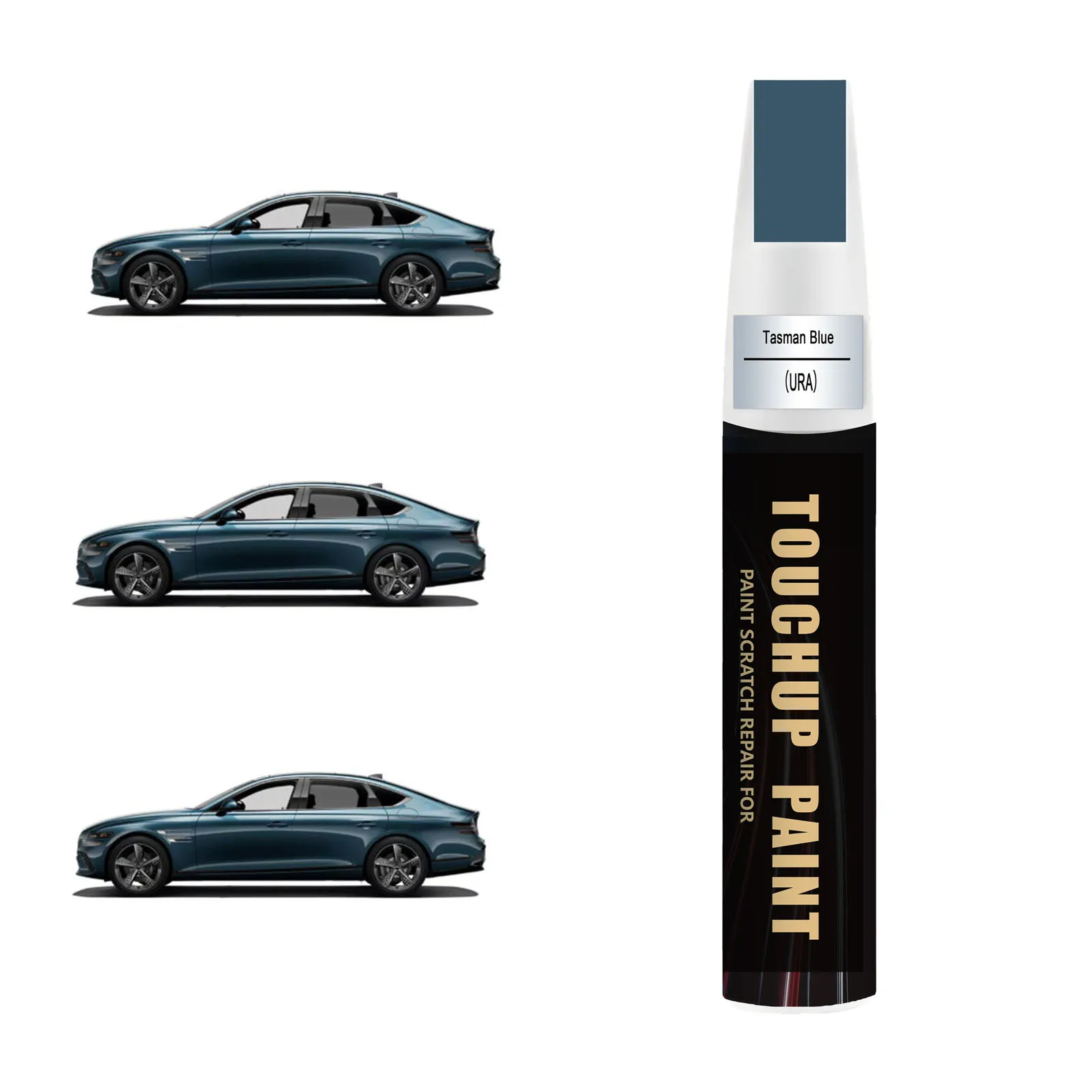 Tasman Blue(URA) for Genesis Touch Up Paint Car Scratch Remover for Nicks and Chips Repair