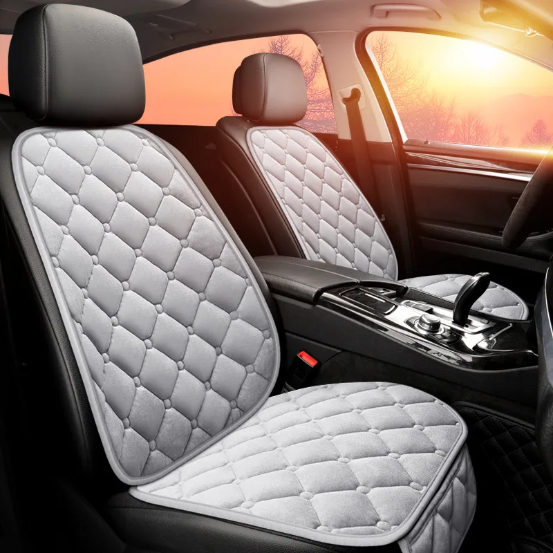 Car Seat Cover Winter Warm Cushion Anti Slip Universal Front Chair Seat Breathable Pad for Vehicle Auto Car Seat Protector