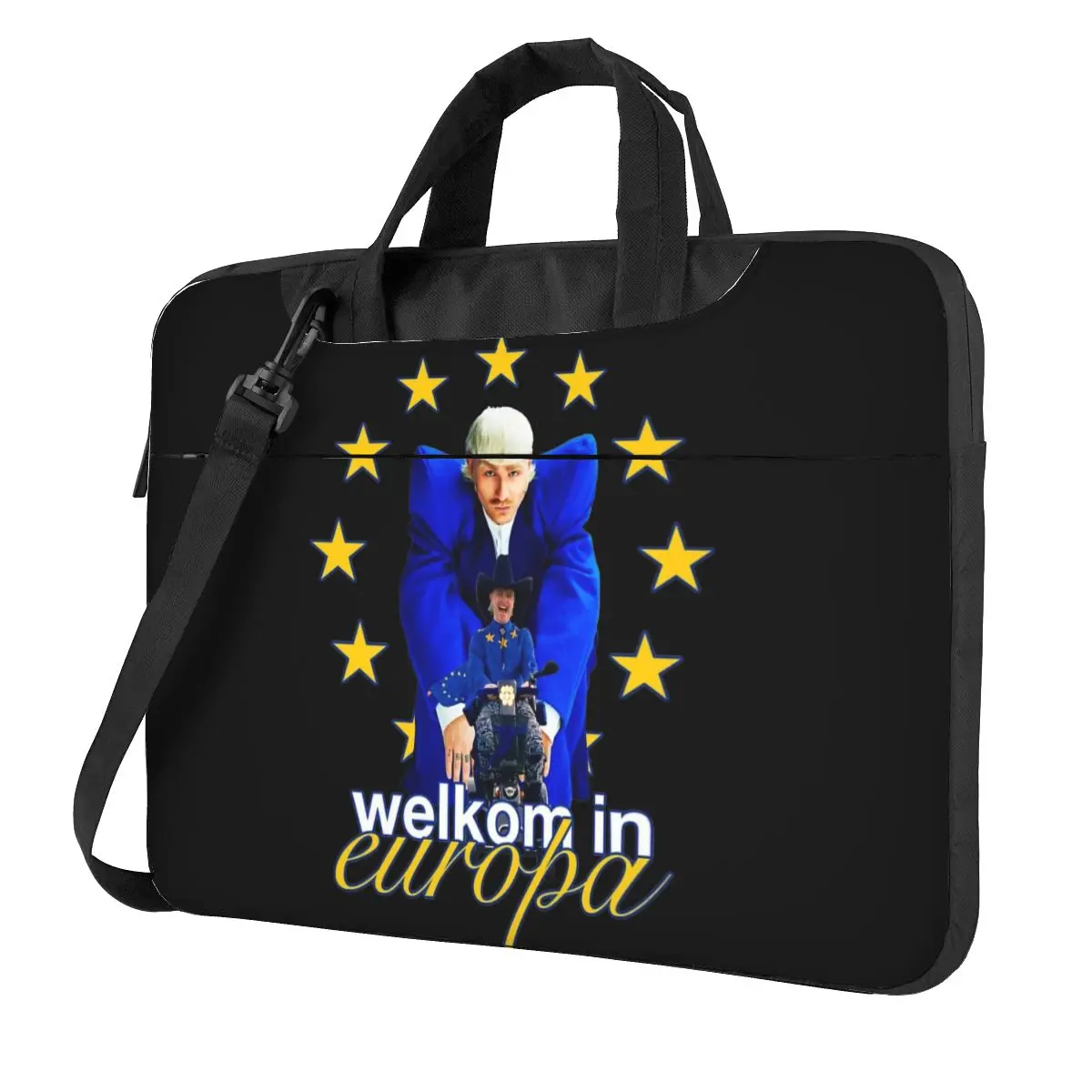 Laptop Bag Joost Klein Europapa Shockproof Notebook Pouch Eurovisioned 2024 For Macbook Air Xiaomi 13 14 15 Kawaii Computer Bag