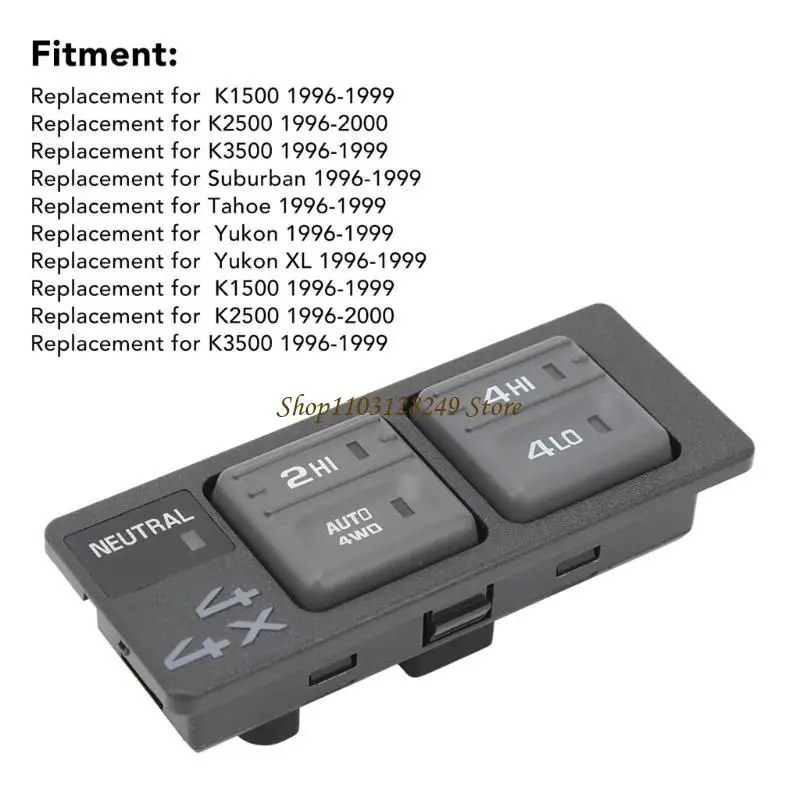 

N5KD Практичный автоматический внутренний переключатель Замена 19168765 15027104 Пластиковый переключатель привода подходит для