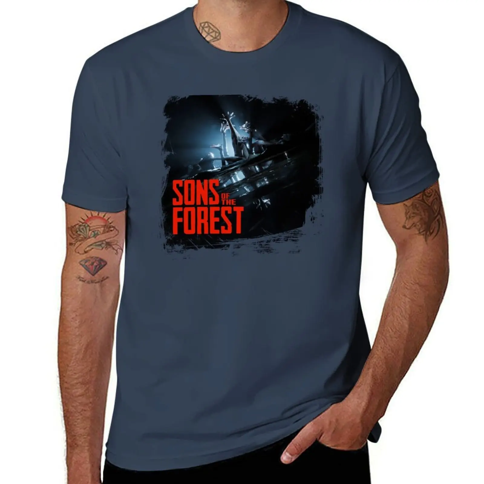 

sons of the forest T-Shirt man t shirt designer essential t shirt T-Shirt