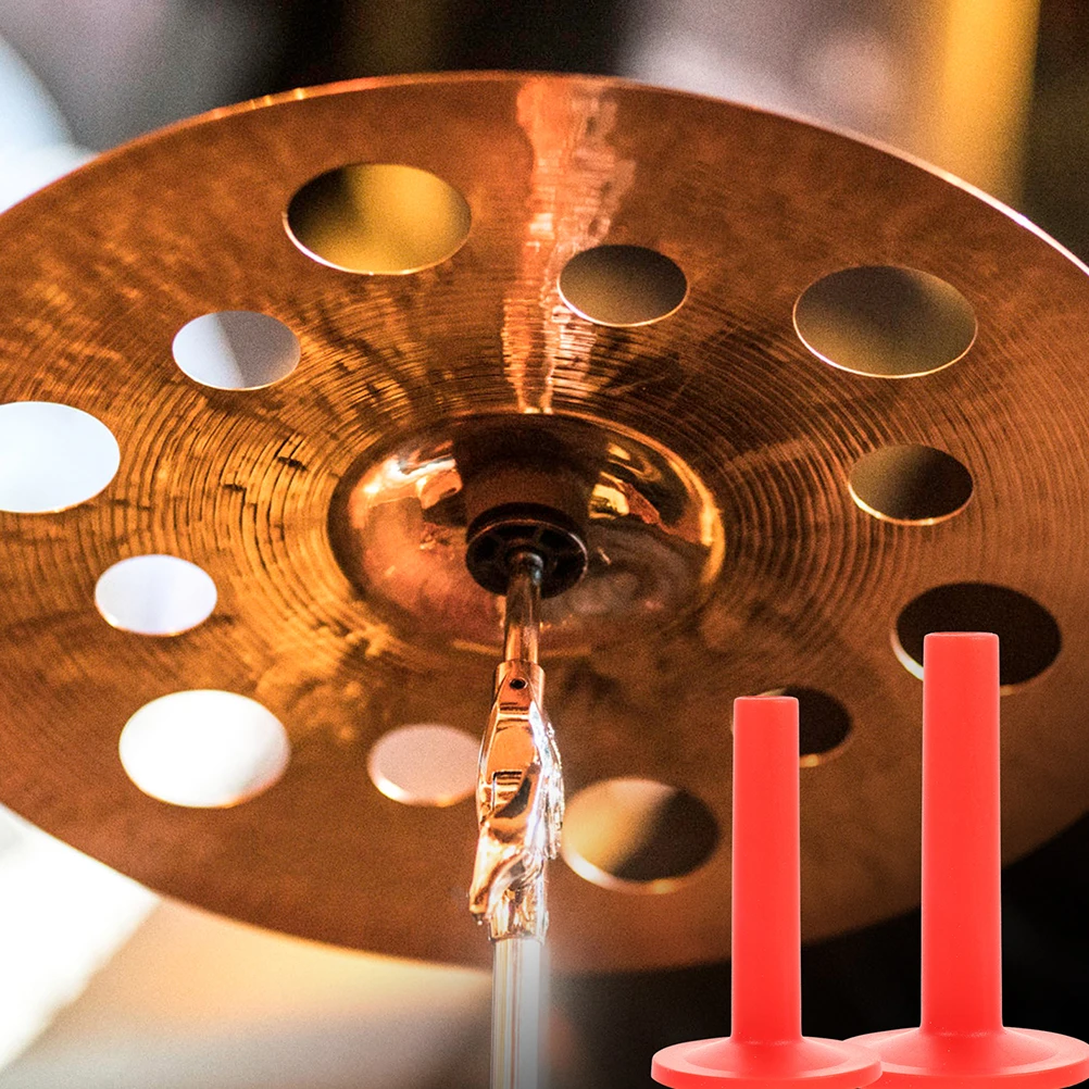 

9pcs Plastic Drum Cymbal Sleeves Durable Replacement For Drum Kits Cymbal Stands Anti-Wear Long-Lasting Flanged Sleeves Strong