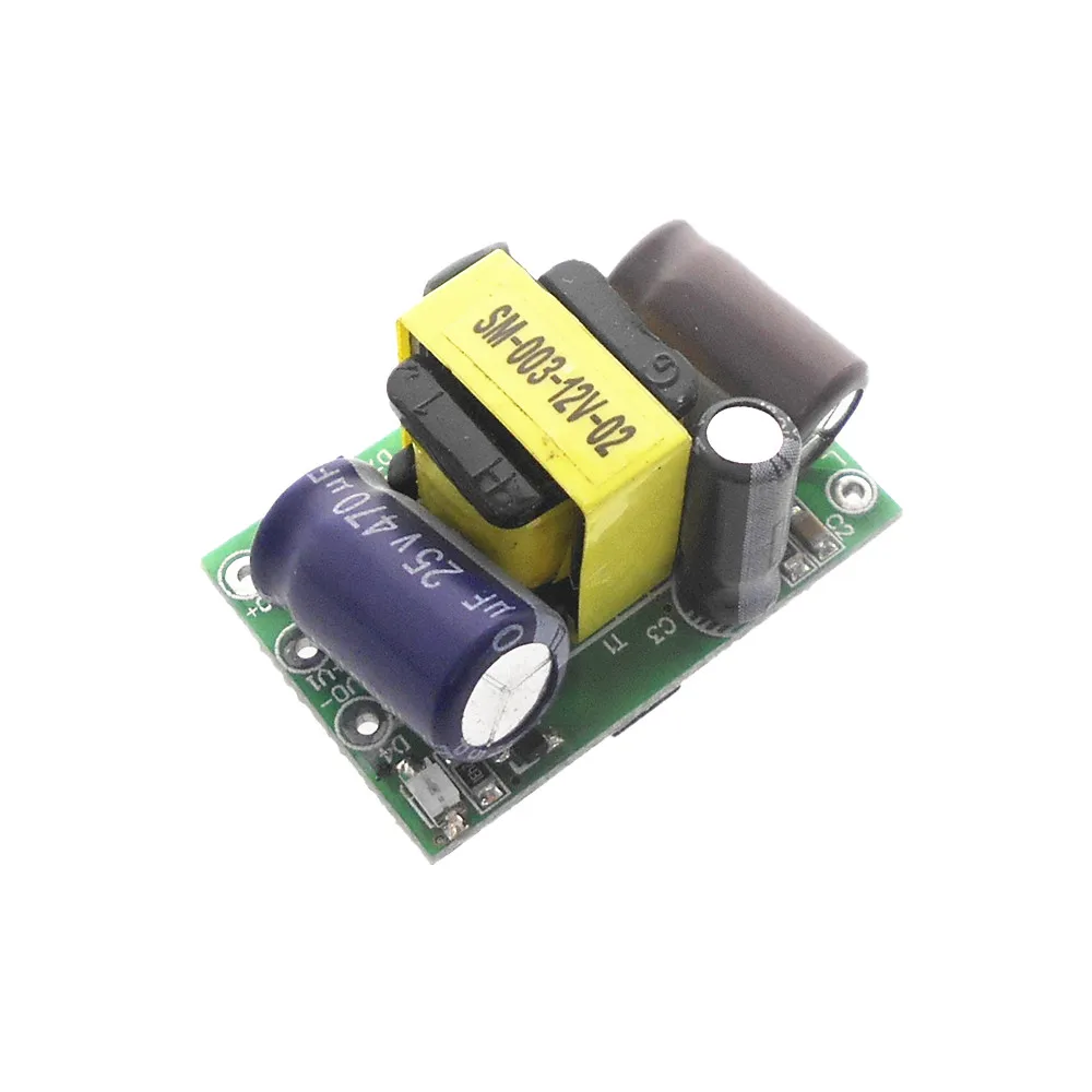 SM-PLA03B 220V to 12V AC-DC step-down module 12V400mA 220V to 5V isolation switch power supply 5V700mA