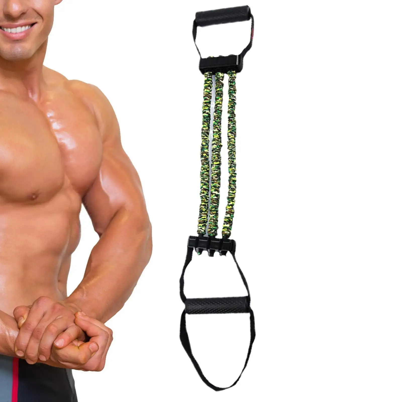 Stretch Bands For Exercise Fitness Resistance Stretcher Adjustable 3-Hole Resistance Stretcher For Rehabilitation Sports Home