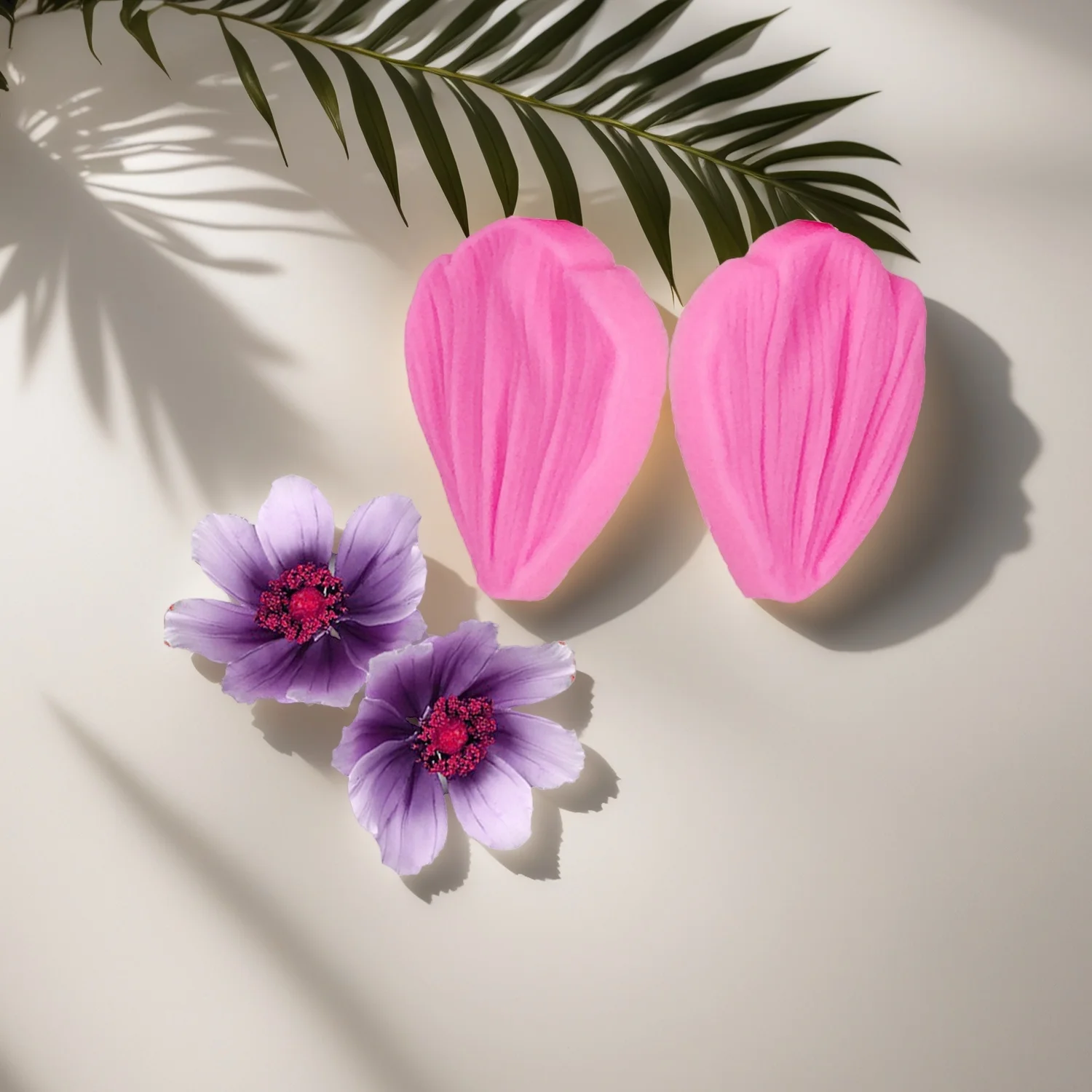 Flower Petal Silicone Molds DIY Birthday Cakes Fondant Sugarcraft Cupcakes  Casting  Arts Orchid Molds