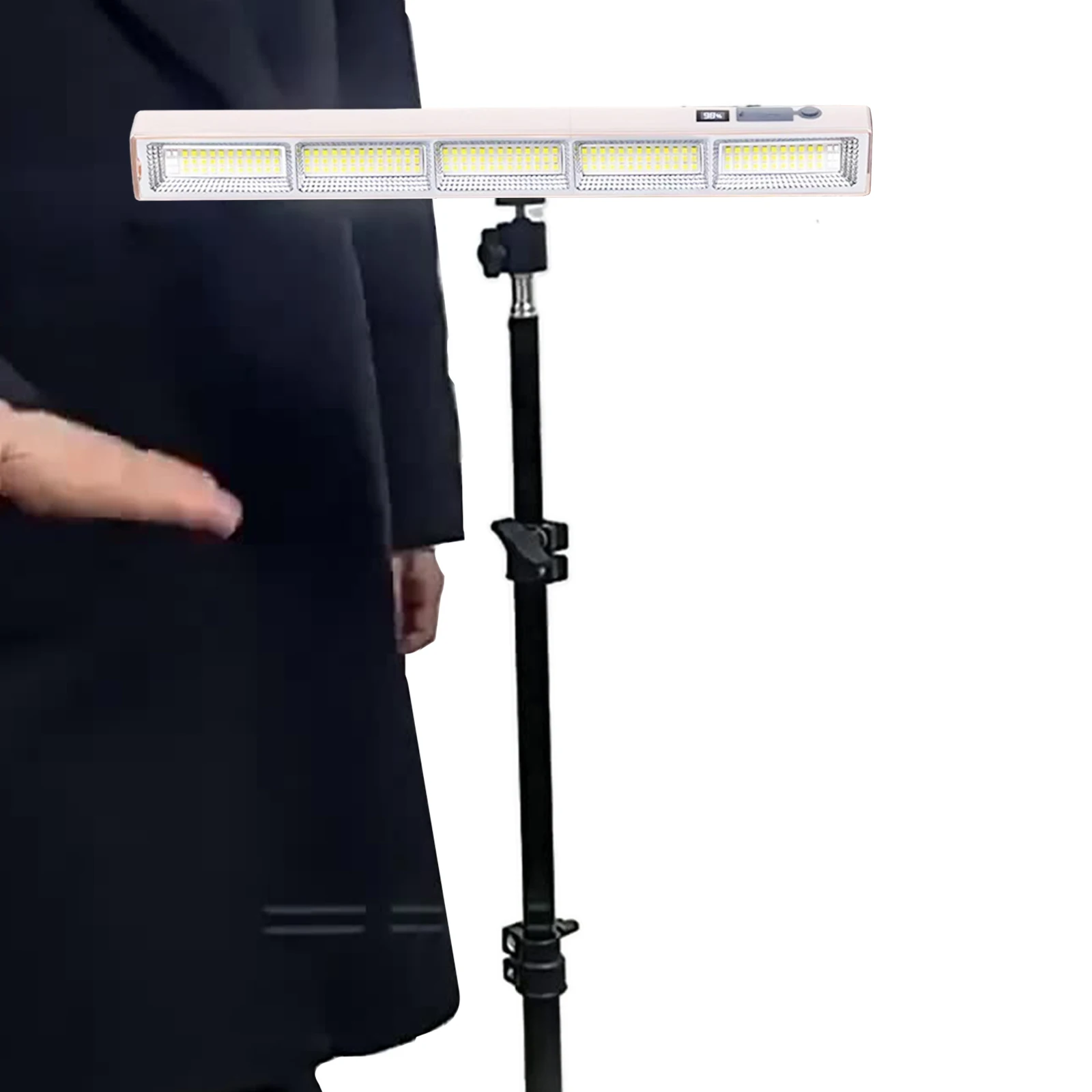 

Светодиодная лампа-балка 1000 люмен для ночного рынка с крюком, освещение для рабочих площадок, для ремонта/инспекции автомобилей/гаражей/аварийных ситуаций