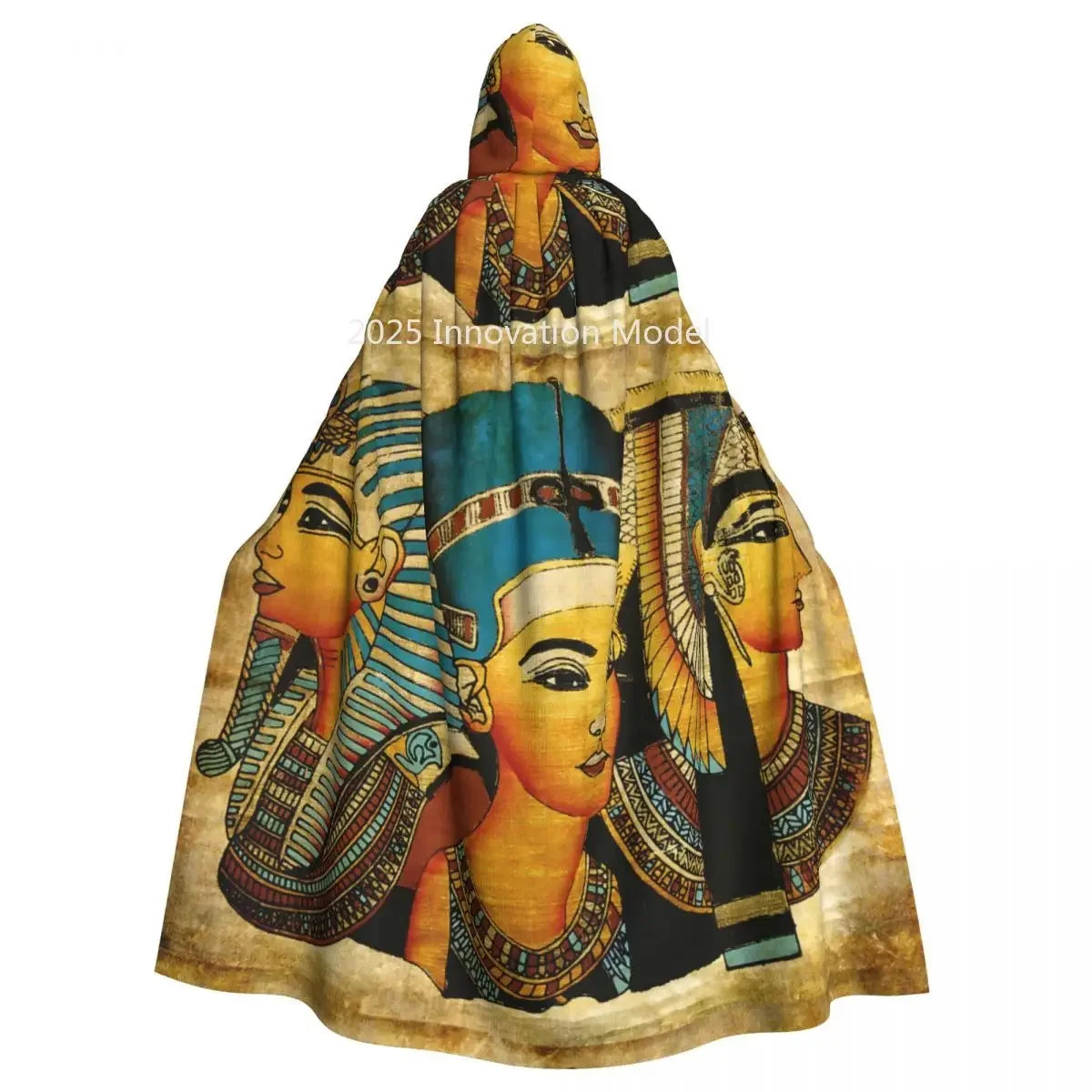 

2025 New Egyptian Gods And Goddess Unisex Adult Cloak with Hood Long Witch Costume Cosplay