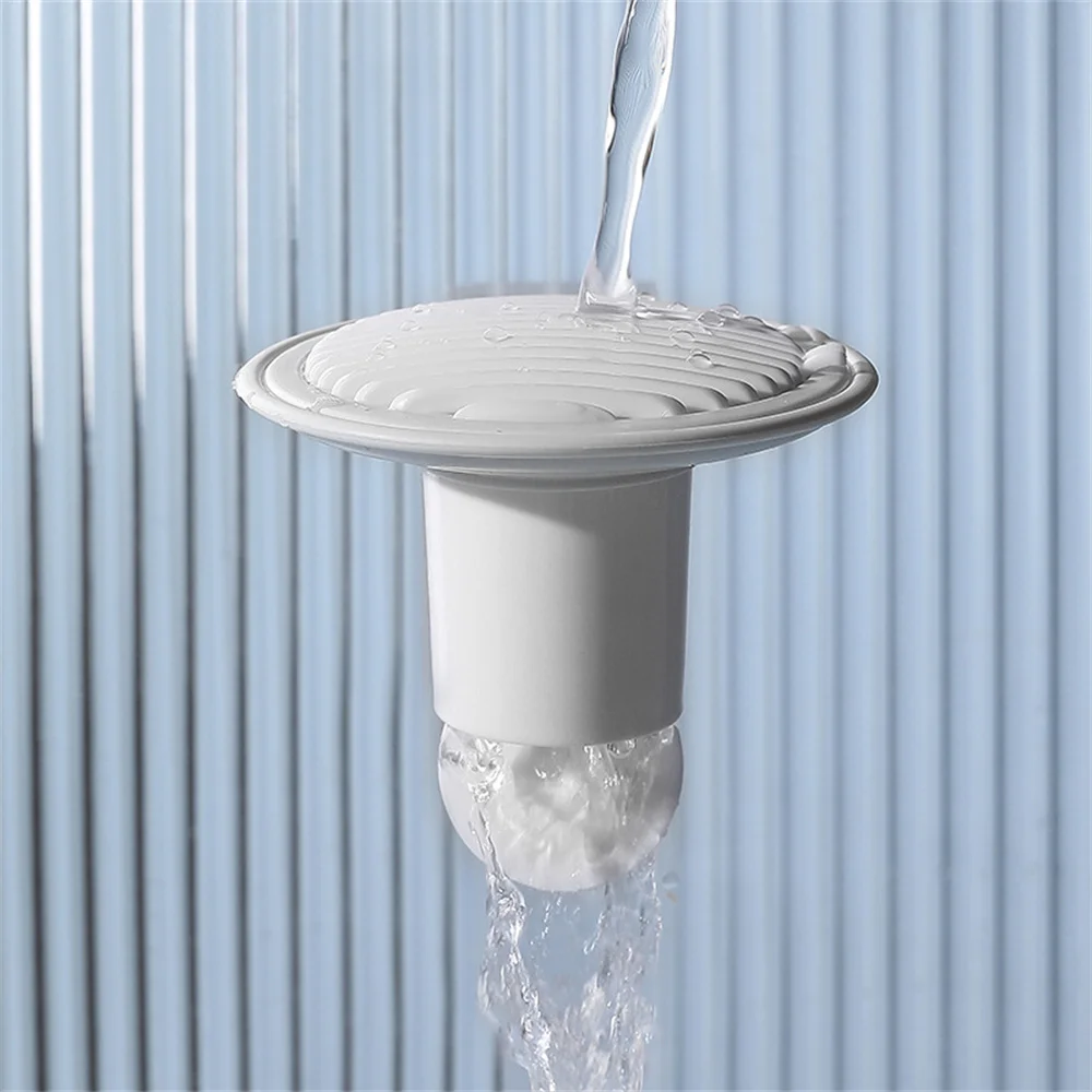 Anti-odor Shower Drain Stopper Deodorant Plug Silicone Floor Drain Strainer Hair Catcher Insect-proof Floor Drain