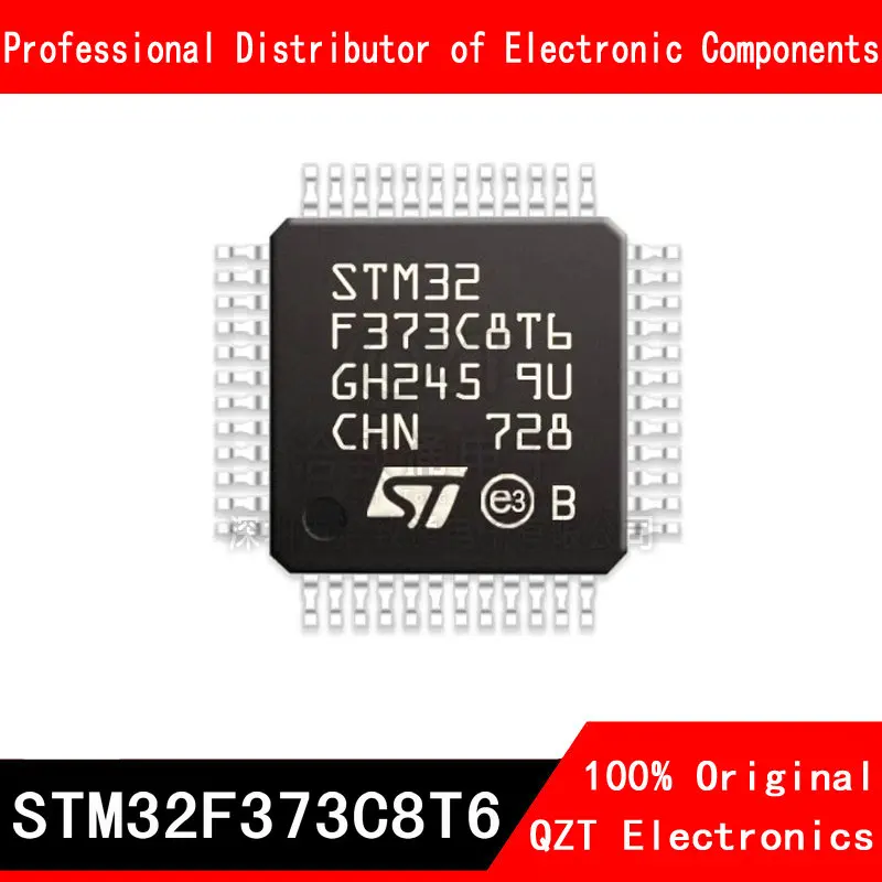 ไมโครคอนโทรลเลอร์ LQFP-48 STM32F373 LQFP STM32F373C8T6 10ชิ้น/ล็อตของแท้สินค้าใหม่