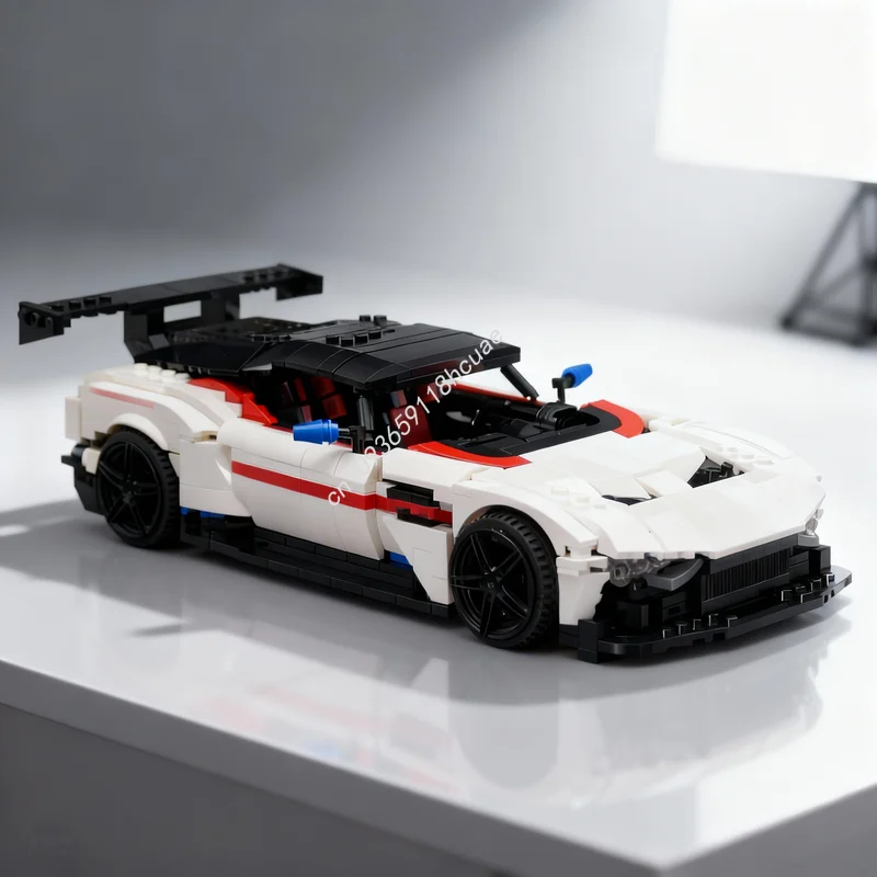 1137pcs MOC Cars Aston Martin Vulcan Model Building Blocks Architecture DIY Christmas Gift Assemble Creative Toy Idea Brick