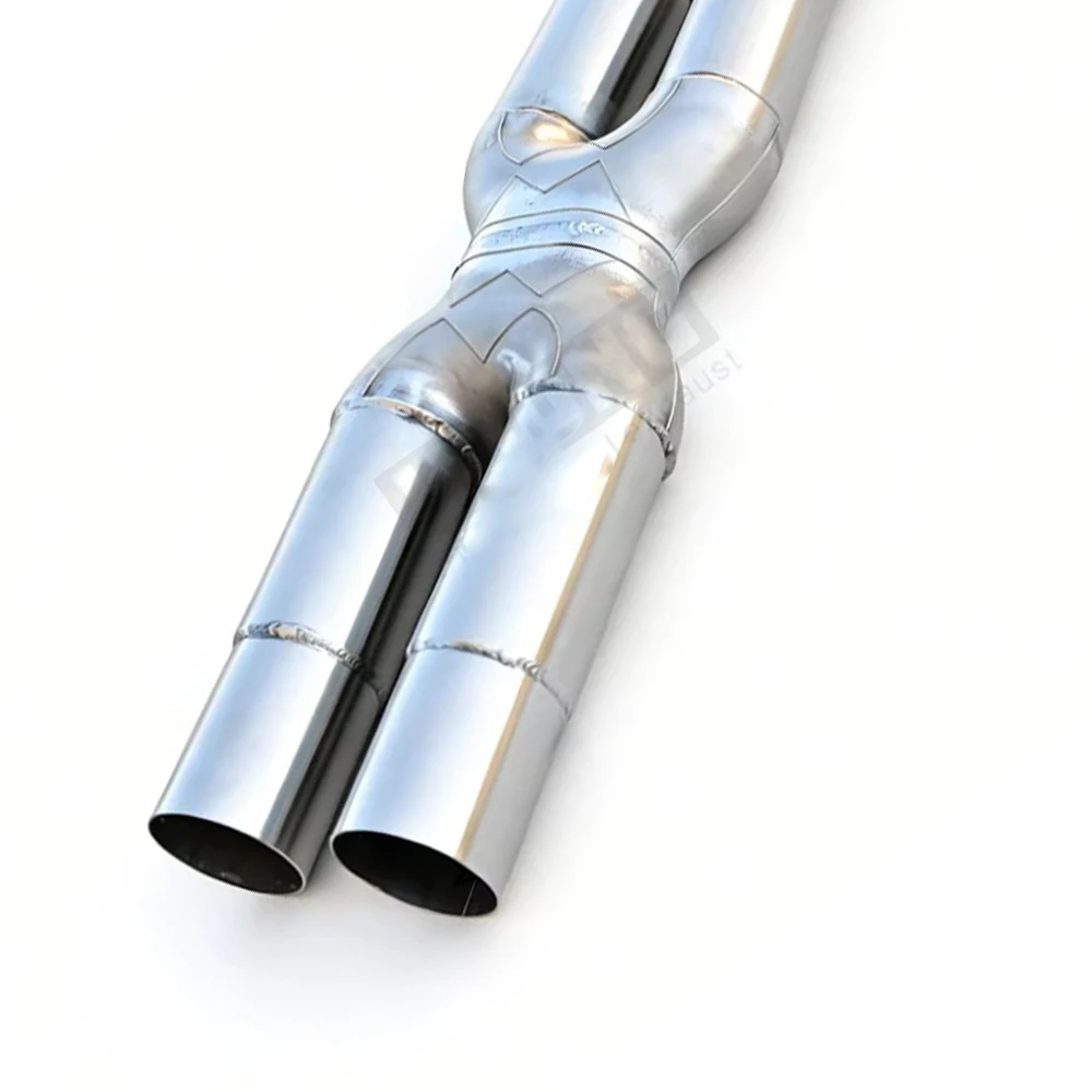

Exhaust Middle Pipe for Ferrari GTC4 304 stainless steel X pipe exhaust pipe sports car exhaust Racing Enhancement