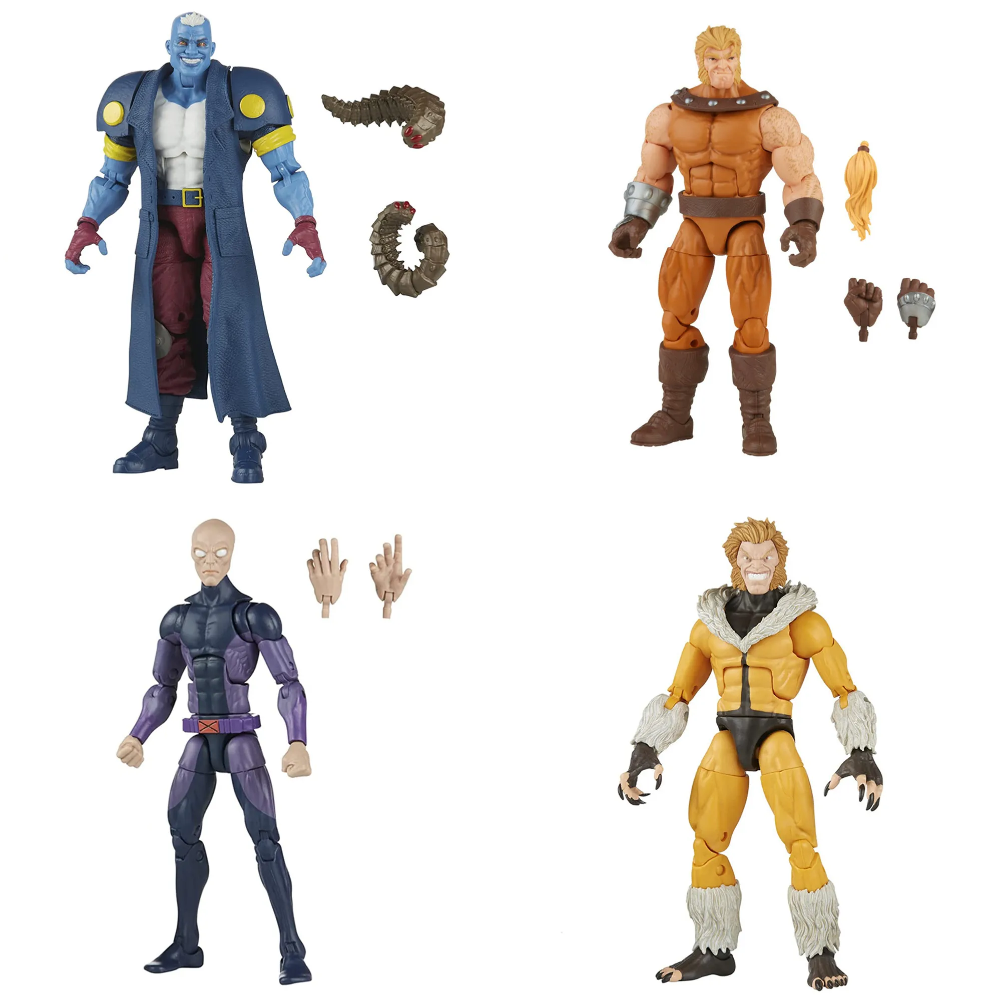 Marvel Legends X-MEN Wolverine Sabretooth Siryn Rogue Weapon-X Gambit Deathlok Blink 97 Bishop Magneto 6\