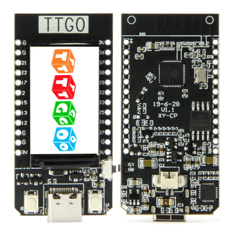 �y�Z�[�����zTTGO T-Display ESP32 �J���{�[�h - 1.14 �C���` LCD �X�N���[���AWiFi & Bluetooth ���W���[���AArduino �ƌ݊�������