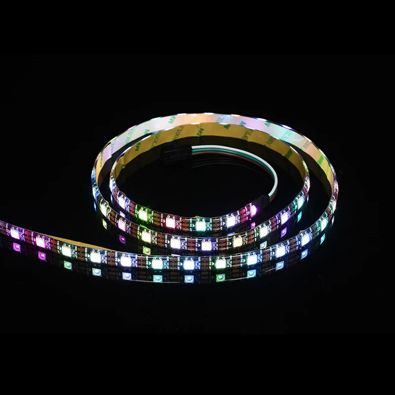 Micro Snow WS2812 Programmable RGB LED Strip Light Can be cut freely With adhesive backing Waterproof Bendable Any Shape