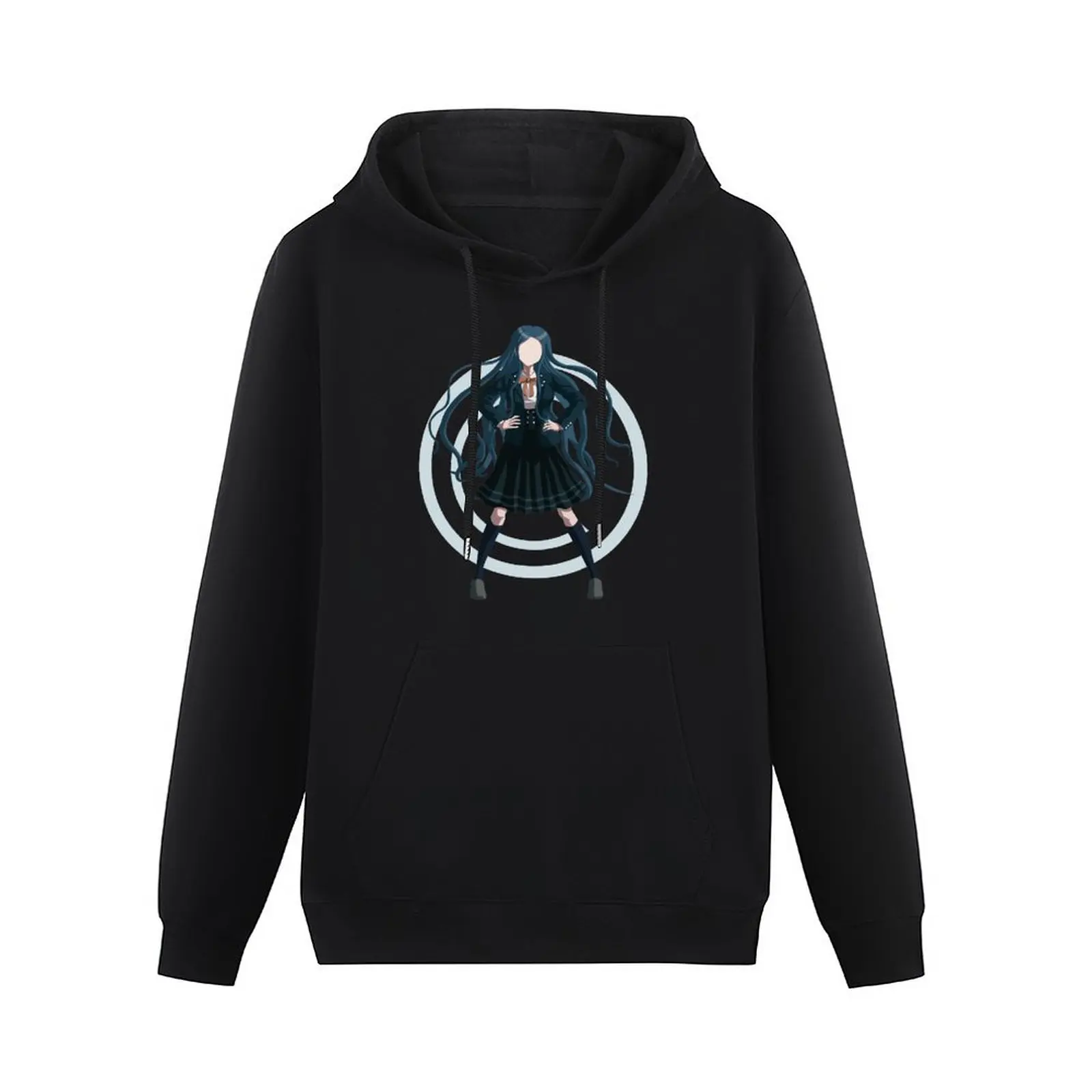 Tsumugi Shirogane - Danganronpa Minimalist Vector Art Pullover Hoodie anime clothes male clothes winter clothes hoodie graphic