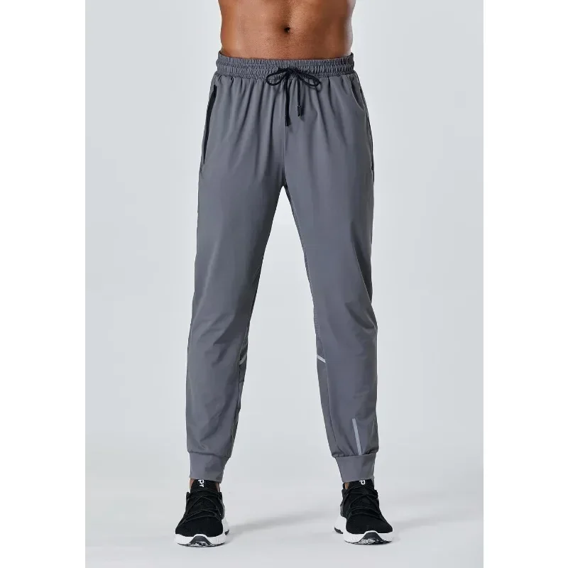 

Men Sport Pants Running Pants With Zipper Pockets Soccer Training Jogging Sports Trousers Fitness Football Leggings Sweatpants