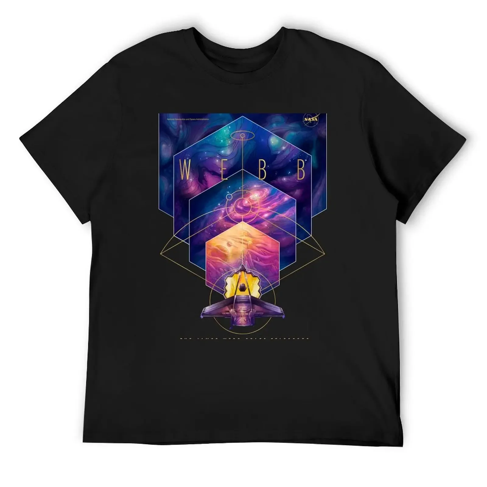 

James Webb Space Telescope Artwork T-Shirt customs summer 2025 valentines clothes plus size clothes clothes for men