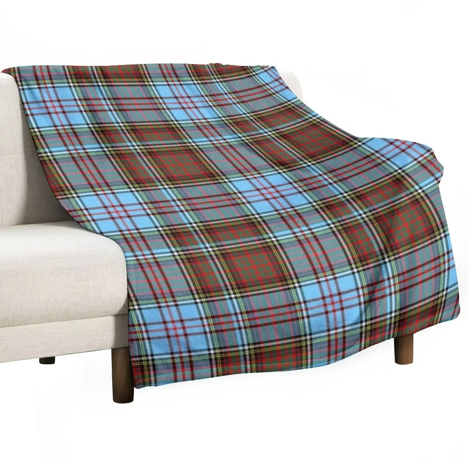 Clan Anderson Ancient Tartan Throw Blanket Softest Thins Beautifuls Winter beds Blankets