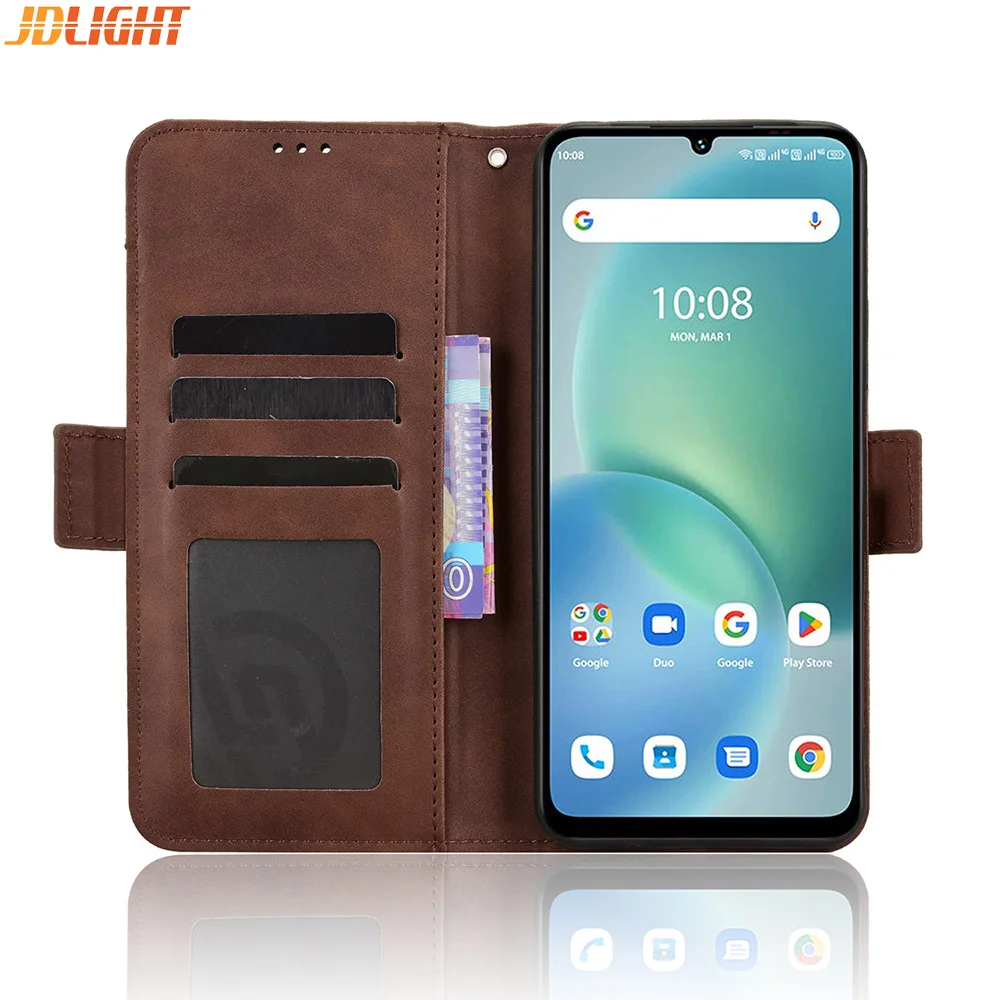 

Wallet Cases For Umidigi G100X/Note 100X Leather Case, Magnetic Closure Book Flip Cover, Photo Card Holder, Mobile Phone Bags
