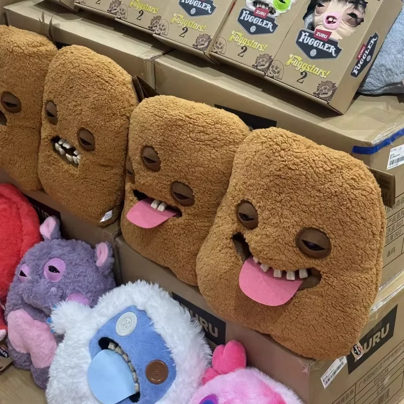 

Оригинальные плюшевые игрушки Fuggler Bigg Nuggets в наличии, коллекция игрушек для декора, милые игрушки высокого качества, подарки-сюрпризы