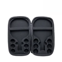 Funda dura para raqueta de tenis de mesa, bolsa de almacenamiento EVA a prueba de golpes y resistente al desgaste, bolsa de almacenamiento portátil para tenis de mesa