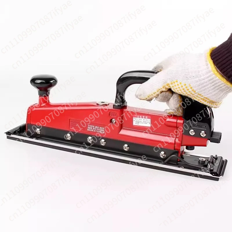 Locomotive straight track front and rear reciprocating pneumatic wire drawing machine polishing square BX-805