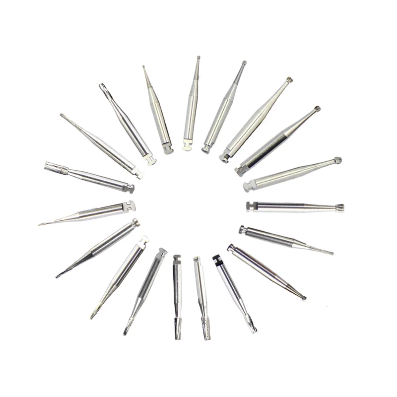 5pcs/Lot LODDEN Dental Tungsten Carbide Burs Low Speed Dental Drills for RA 2.35mm Shank Handpiece Dentistry Grinding Tools