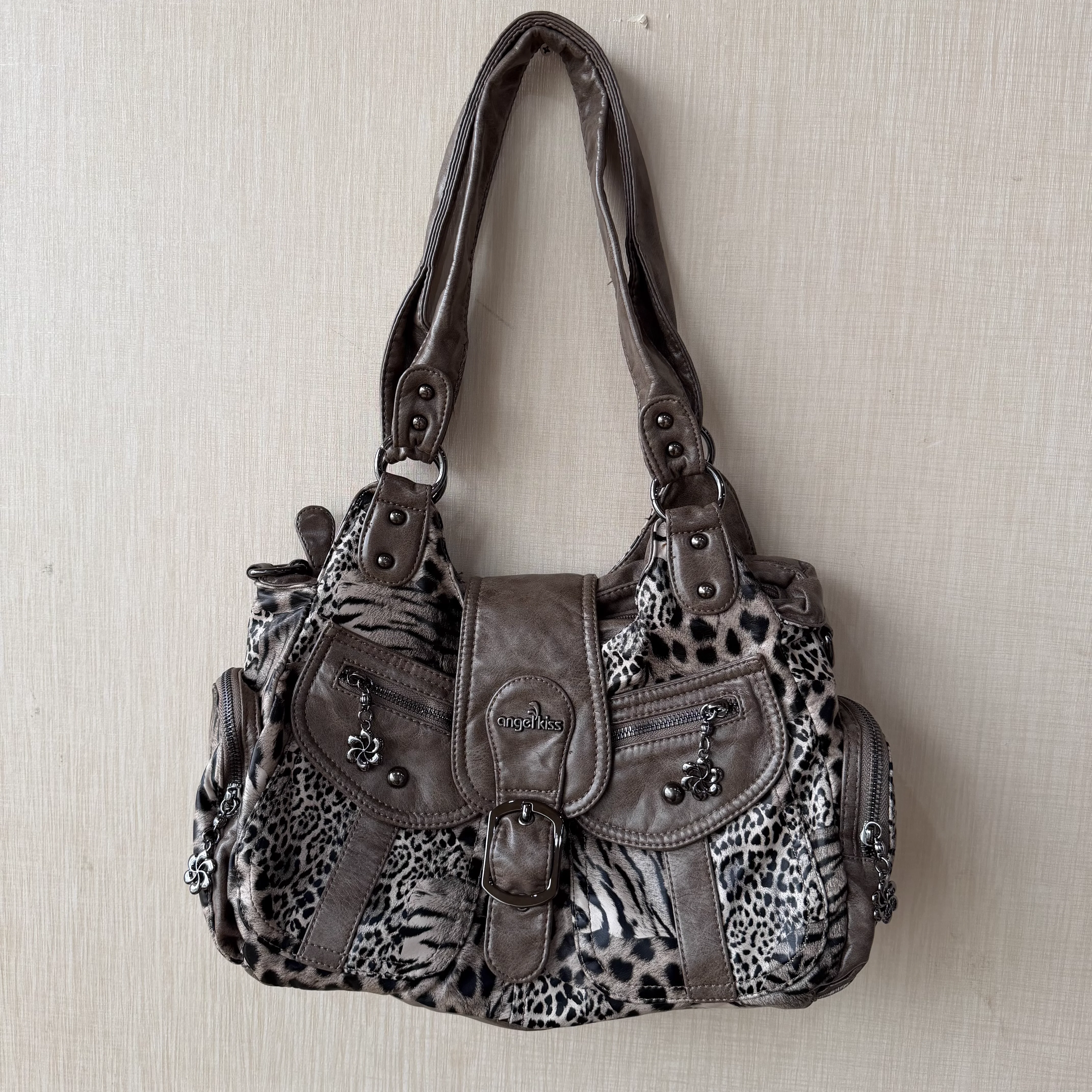 

Винтажные сумки-кроссбоди Y2K для женщин: повседневная сумка большой вместимости с множеством отделений, мягкая кожаная сумка через плечо и клатч