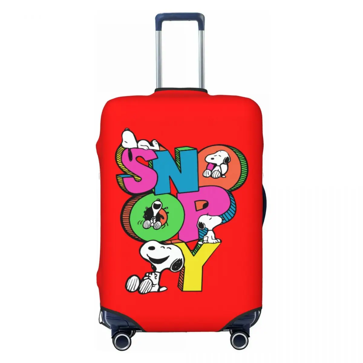 

Custom Funny S-snoopys Animated Cartoon Luggage Cover Protector Dust Proof Travel Suitcase Covers