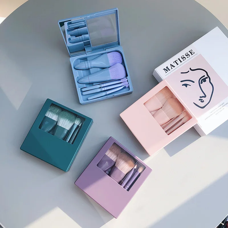 5 Pcs Cosmetic Brus…