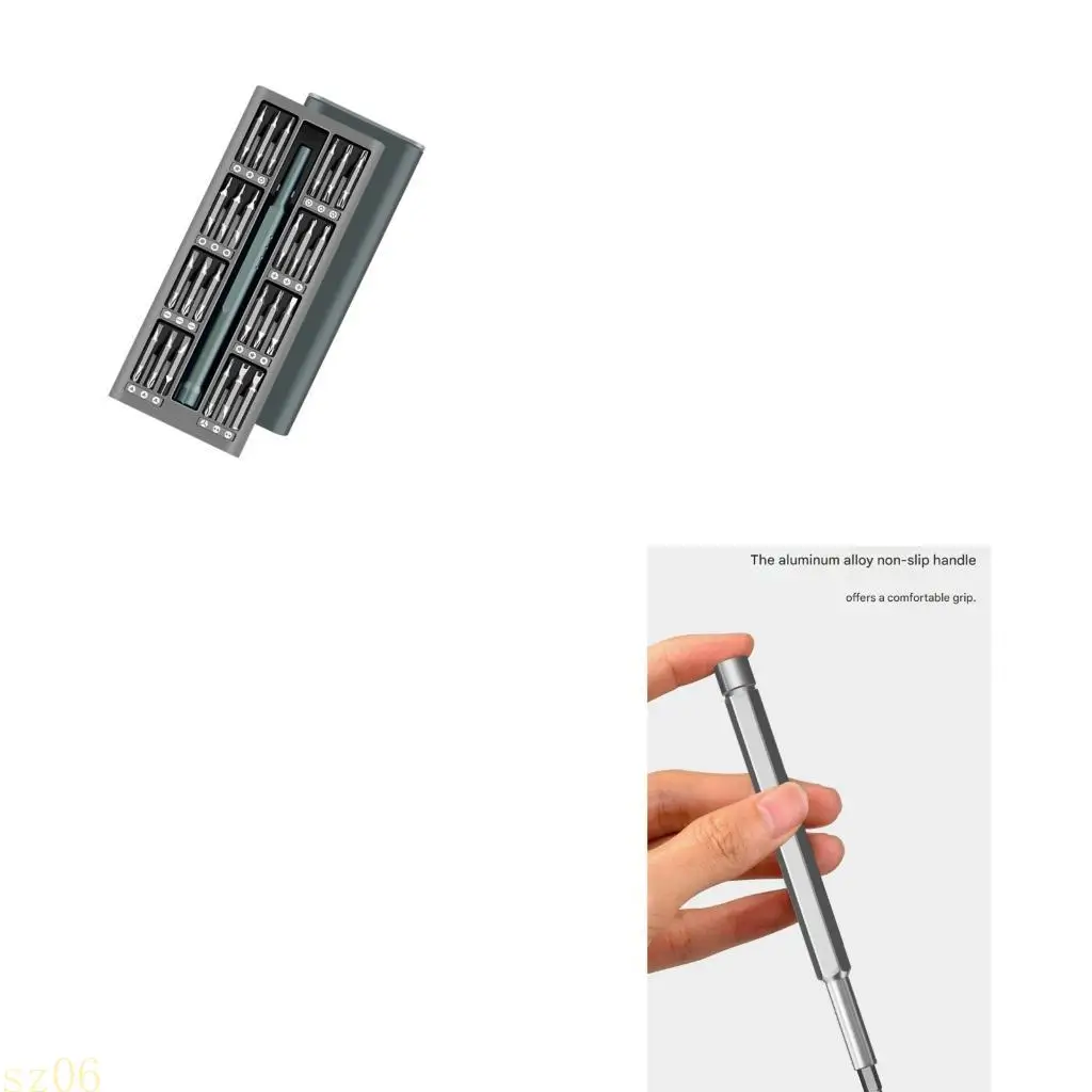 Q2Q4 Portable Repair Tool With Multiple Bits For Electronics And Device Maintenance