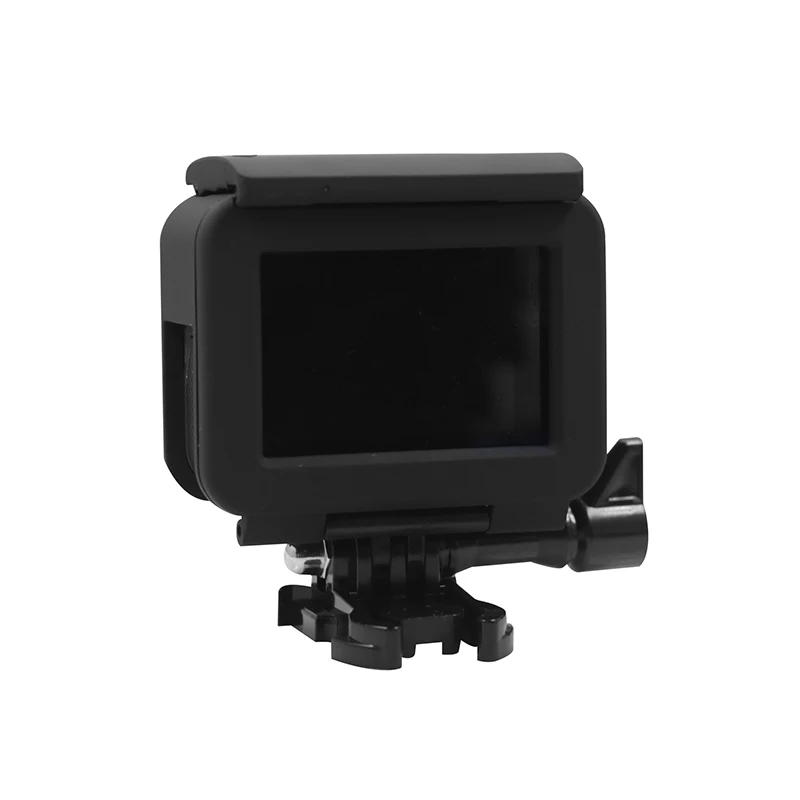 Schutzrahmenhalterung für GoPro Hero 7 6 5 Black Gehäuse, Schnellverschluss-Schnalle, Daumenschraube, Action-Kamera-Zubehör – Detail 7