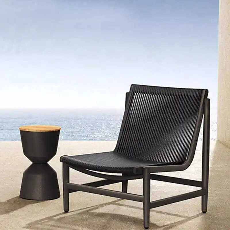 

Outdoor sofa rattan garden courtyard three-piece set coffee table dining table and chair combination balcony leisure rattan chai
