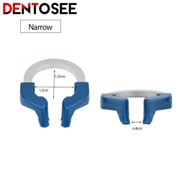 Matriz seccional dentária, anel estreito, matrizes de metal, braçadeira de níquel, titânio, anel de fixação, ferramentas para dentista