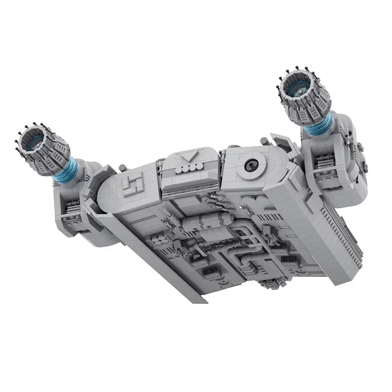 Star Battleship Modello Moc Mattoni da costruzione Megaroyales Tecnologia Raumschiff Blocchi modulari Regalo Giocattoli di Natale Set fai da te Assemblaggio