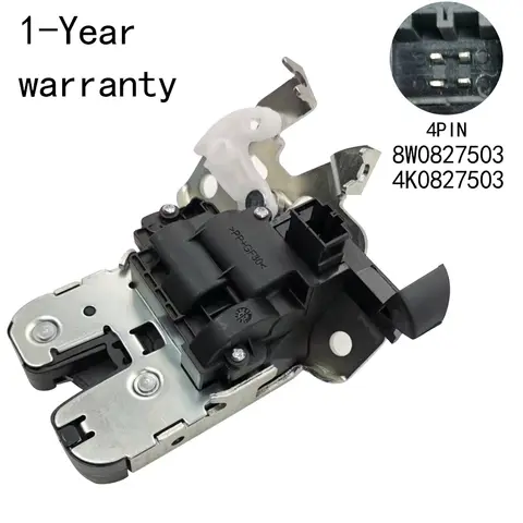 트렁크 잠금 블록, 아우디 A6 S6 A4 S4 RS5 A3 S3 A5 S5 A8 S8 스코다 슬라비아 VW VIRTUS 8W0827503 4K0827503