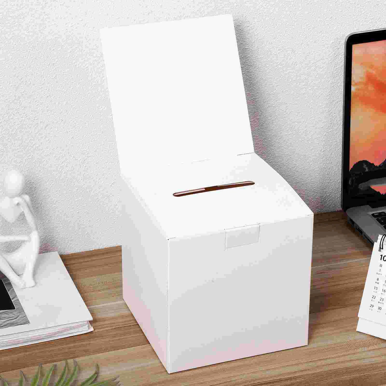 6 Pcs Raffle Baskets The Gift Ballot Box Lottery Boxes For Tickets Container Paper